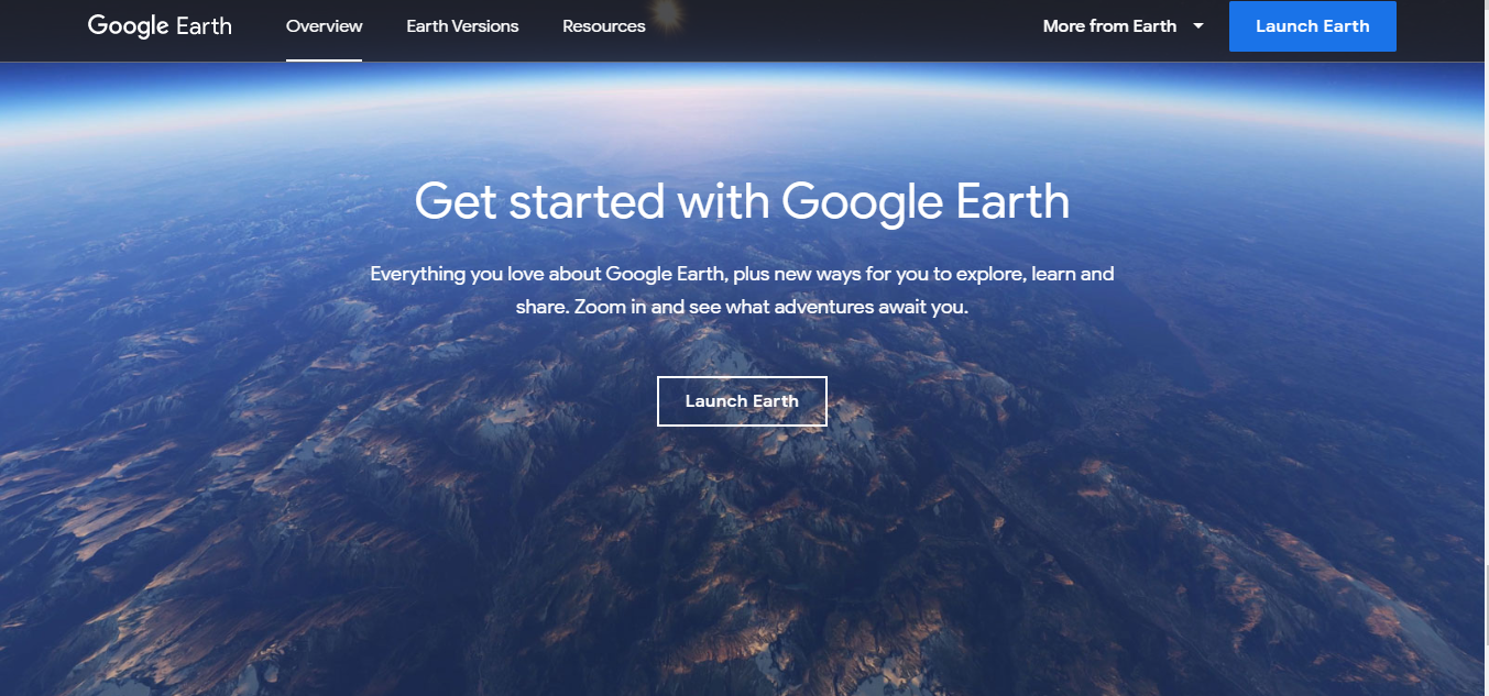 Google Earth intro